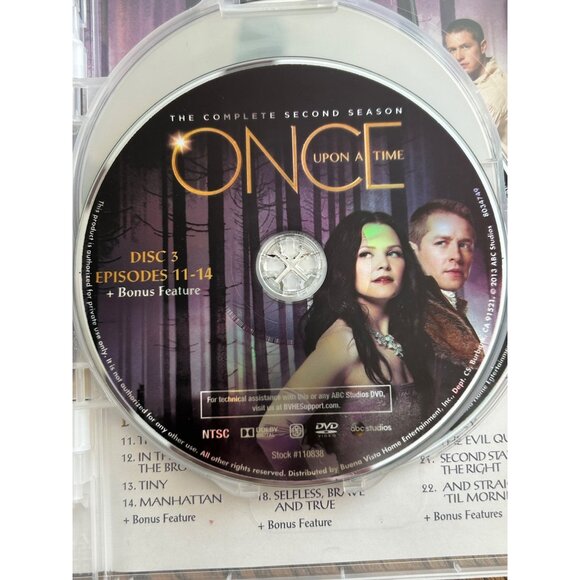 Once Upon A Time The Complete Second Season 2013 DVD Drama Fantasy Pre-Owned - Picture 7 of 10
